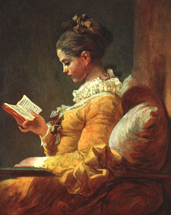 Young Girl Reading